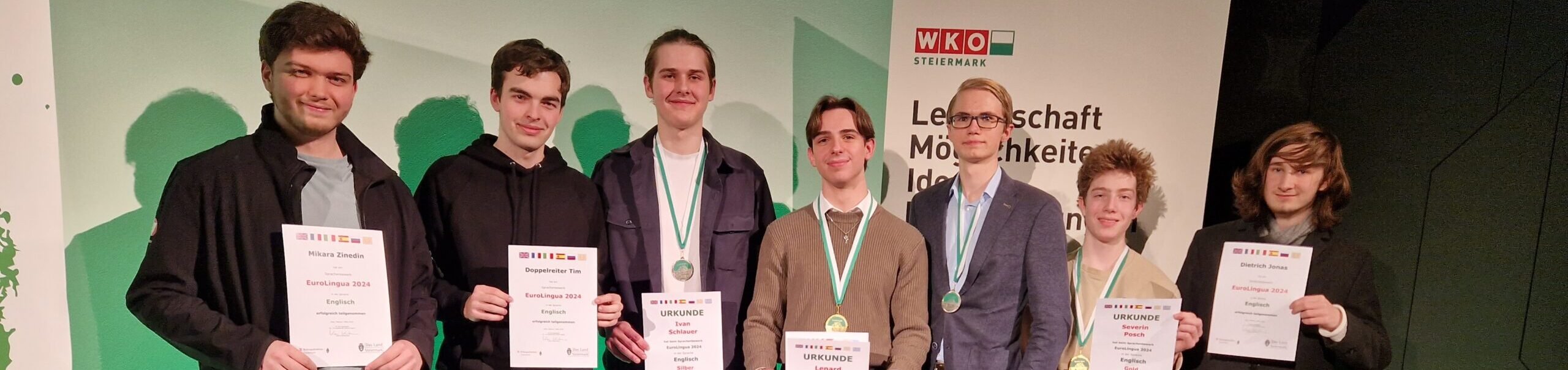 Wieder ein SENSATIONSERFOLG bei EuroLingua für Kaindorf: